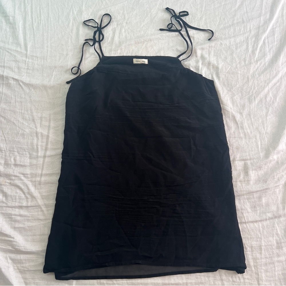 slinky little black minidress by silence + noise